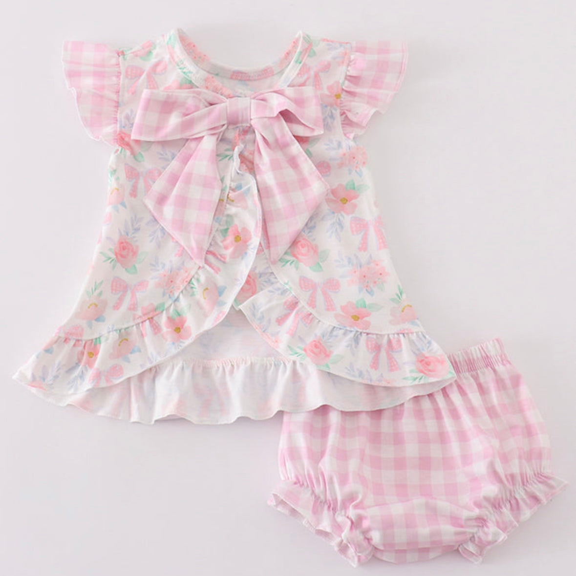 Plaid & Petals Set