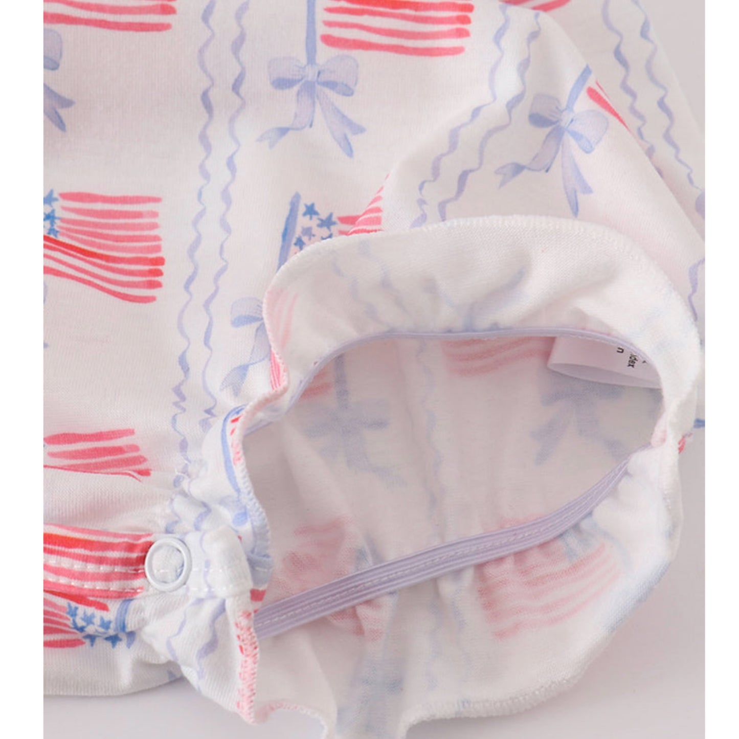 Red, White & Cool Romper