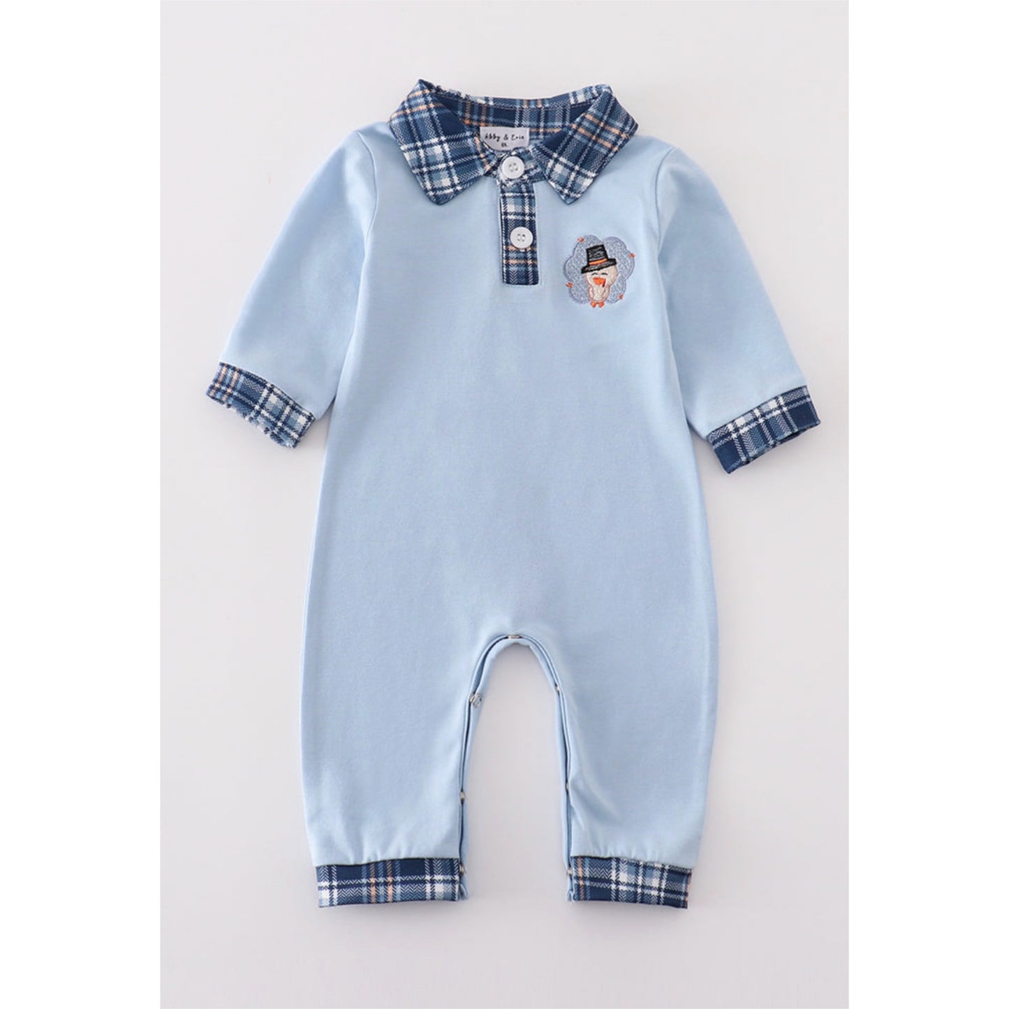 Turkey Time Romper: Boy