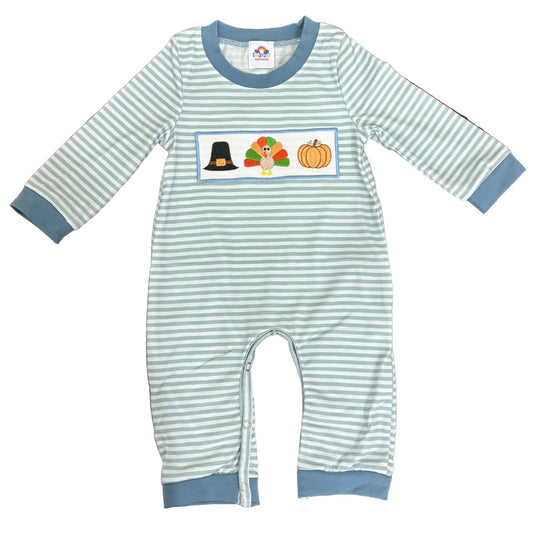 Gobble & Grateful Boy Romper