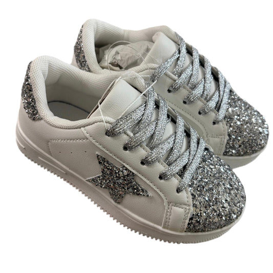 Sparkling Silver Sneaker